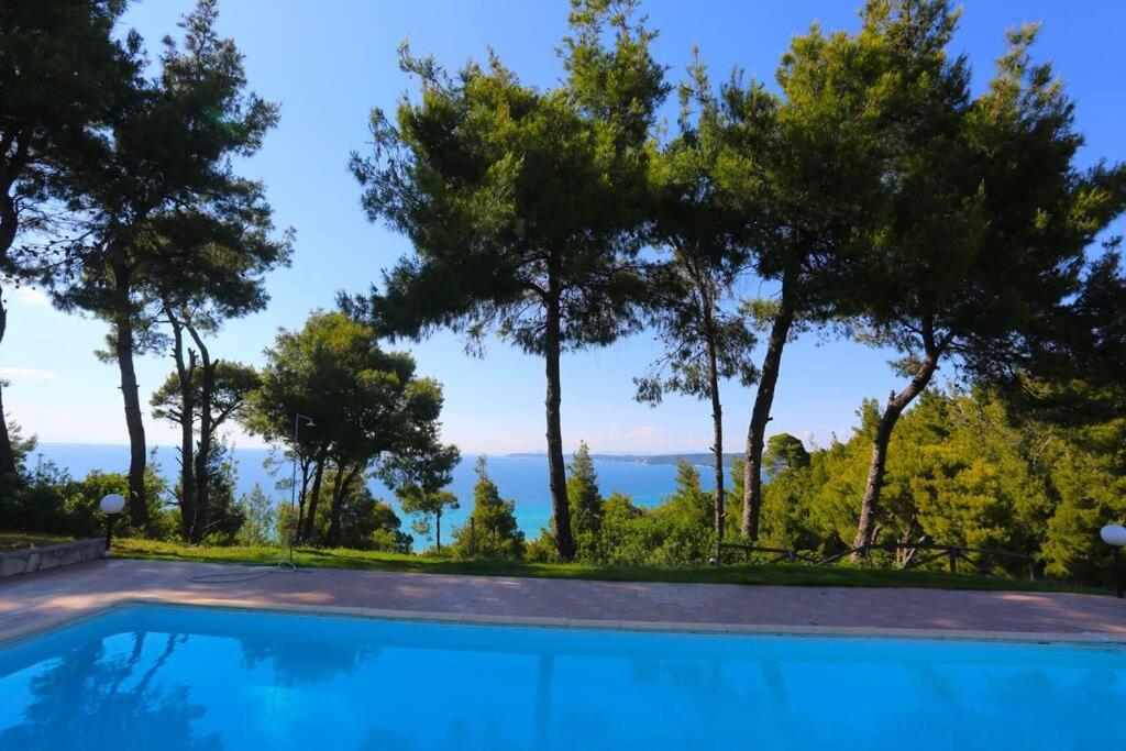 Beautiful view villa in Possidi, Halkidiki Kalandra Esterno foto